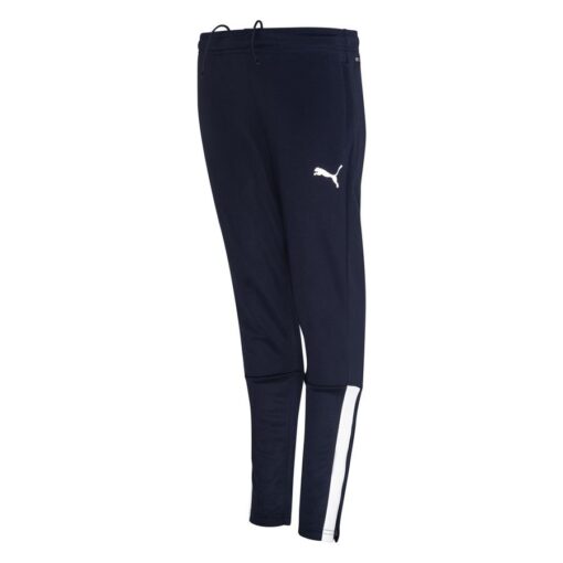 PUMA Træningsbukser teamLIGA - Navy/Hvid Børn