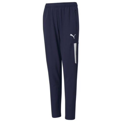 PUMA Træningsbukser teamLIGA Pro - Navy/Hvid Børn