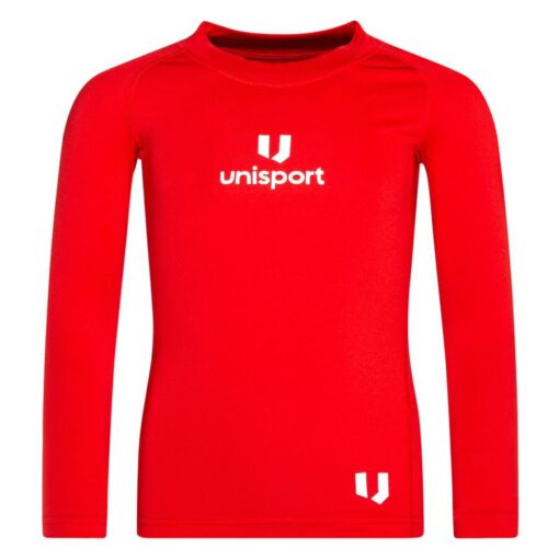 Unisport Warm Turtleneck Baselayer Trøje - Rød Børn