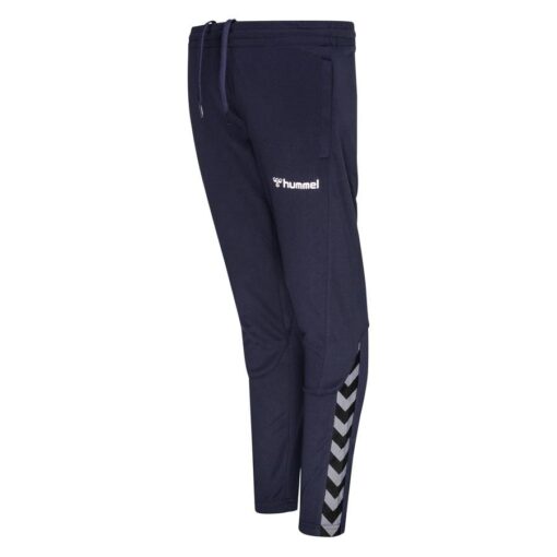Hummel Træningsbukser Authentic - Navy/Hvid Børn