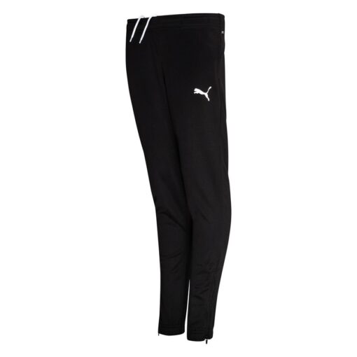 PUMA Træningsbukser teamRISE Poly - Sort/Hvid Børn