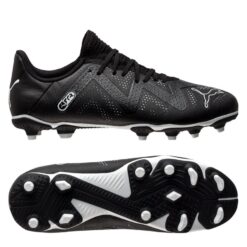 PUMA Future Play FG/AG Eclipse - Sort/Hvid Børn
