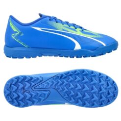 PUMA Ultra Play TT Gear Up - Blå/Hvid/Grøn Børn