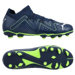 PUMA Future Match FG/AG Gear Up - Navy/Hvid/Grøn Børn