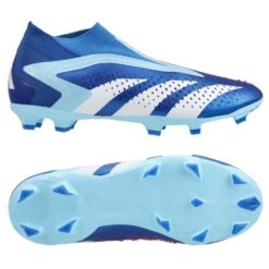 adidas Predator Accuracy + FG Marinerush - Blå/Hvid/Blå Børn