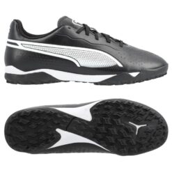 PUMA King Match + Mid TT Breakthrough - Sort/Hvid Børn