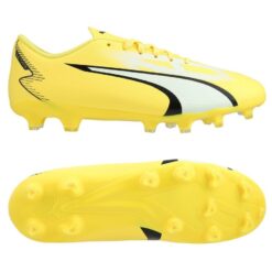PUMA Ultra Play FG/AG Voltage - Gul/Hvid/Sort Børn