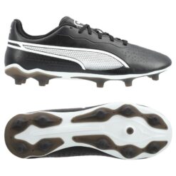 PUMA King Match FG/AG Breakthrough - Sort/Hvid Børn