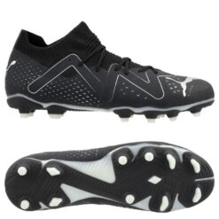 PUMA Future Match FG/AG Eclipse - Sort/Sølv Børn