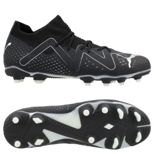 PUMA Future Match FG/AG Eclipse - Sort/Sølv Børn