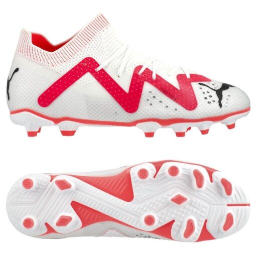 PUMA Future Pro FG/AG Breakthrough - Hvid/Sort/Rød Børn