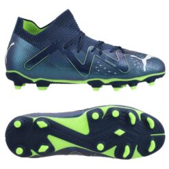 PUMA Future Pro FG/AG Gear Up - Navy/Hvid/Grøn Børn
