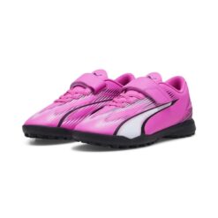 PUMA Ultra Play TT V Phenomenal - Pink/Hvid/Sort Børn