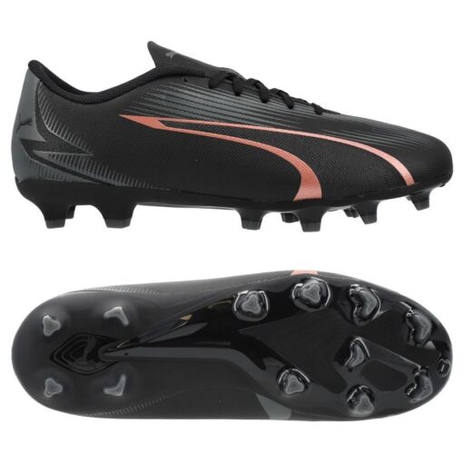 PUMA Ultra Play FG/AG Eclipse - Sort/Kobber Børn