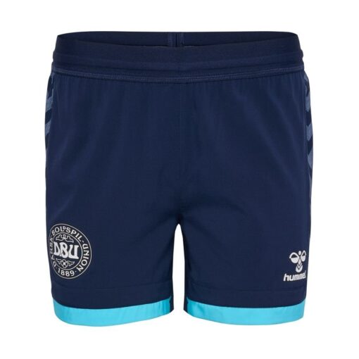 Danmark Træningsshorts Pro Woven Kvinde VM 2023 - Navy/Blå Kvinde