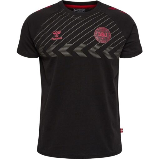 Danmark T-Shirt Fan - Sort