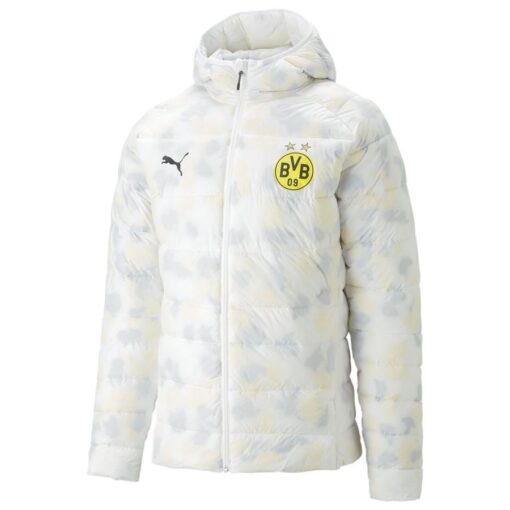 Dortmund Dunjakke Re:Fill - Hvid