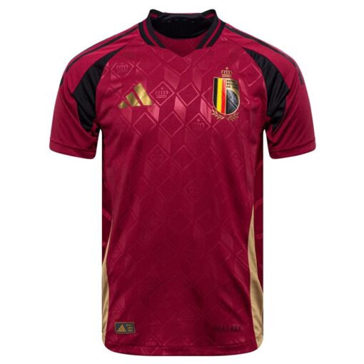 Belgien Hjemmebanetrøje EURO 2024 Authentic