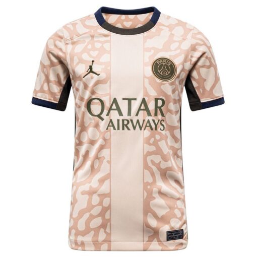 Paris Saint-Germain 4. Trøje Jordan x PSG 2024 Børn
