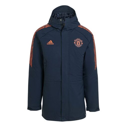 Manchester United Jakke Stadionjakke - Navy/Orange