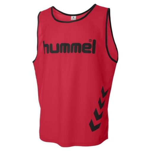 Hummel Overtræksvest Fundamental - Rød/Sort Børn