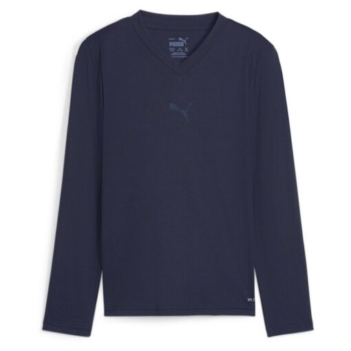 PUMA Baselayer teamGOAL - Navy/Navy Børn