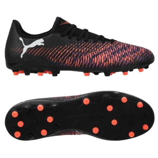 PUMA Future 8 Play MG Unlimited - Sort/Hvid/Rød