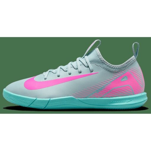 Nike Air Zoom Mercurial Vapor 16 Academy IC Prism - Blå/Pink Børn