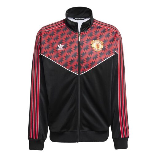 Manchester United Track Top 1991 - Sort/Rød LIMITED EDITION