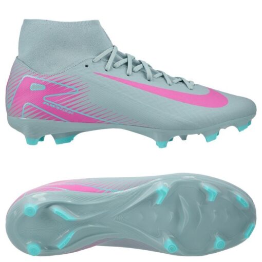 Nike Air Zoom Mercurial Superfly 10 Academy MG Prism - Blå/Pink