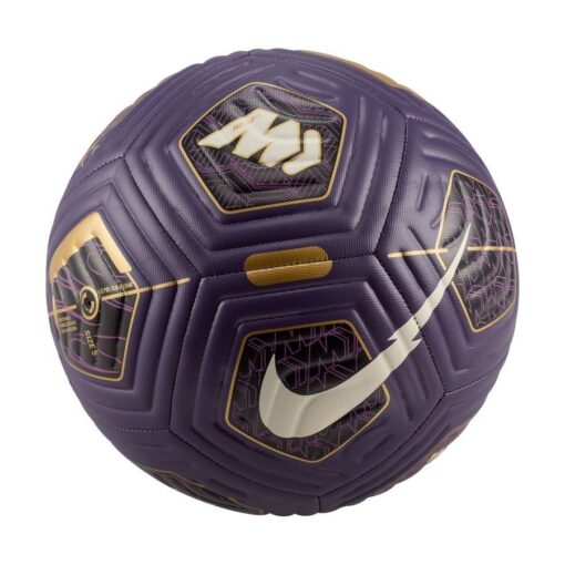 Nike Fodbold Academy Mbappé Personal Edition - Lilla/Sort/Guld/Hvid