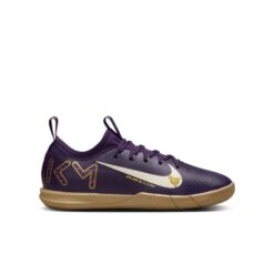 Nike Air Zoom Mercurial Vapor 16 Academy IC Mbappé Personal Edition - Lilla/Hvid Børn