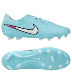 Nike Tiempo Legend 10 Academy MG Prism - Turkis Hvid