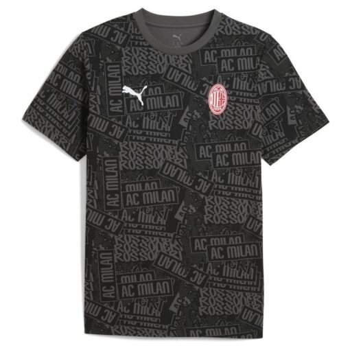 Puma AC Milan FtblCulture Allover-Print T-Shirt