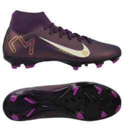 Nike Air Zoom Mercurial Superfly 10 Academy MG Mbappé Personal Edition - Lilla/Hvid