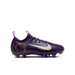 Nike Air Zoom Mercurial Vapor 16 Academy MG Mbappé Personal Edition - Lilla/Hvid Børn