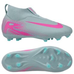 Nike Air Zoom Mercurial Superfly 10 Academy MG Prism - Blå/Pink Børn