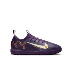 Nike Air Zoom Mercurial Vapor 16 Academy TF Mbappé Personal Edition - Lilla/Hvid Børn