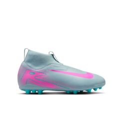 Nike Air Zoom Mercurial Superfly 10 Academy AG Prism - Blå/Pink Børn