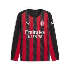 Milan Hjemmebanetrøje 2025/26 Lange Ærmer