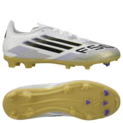 adidas F50 League FG/AG Road to Glory - Hvid/Sort/Guld Børn