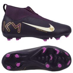 Nike Air Zoom Mercurial Superfly 10 Academy MG Mbappé Personal Edition - Lilla/Hvid Børn