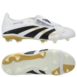 adidas Predator League Fold-over Tongue FG Road to Glory - Hvid/Sort/Guld Børn