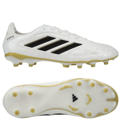 adidas Copa Pure League III FG/AG Road to Glory - Hvid/Sølv/Sort/Guld Børn