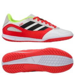 adidas Super Sala III IC - Hvid/Sort/Grå Børn