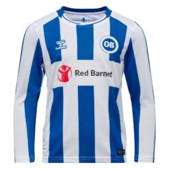 Odense Boldklub Hjemmebanetrøje 2025/26 Børn Lange Ærmer
