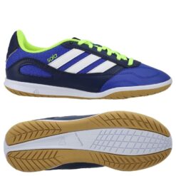 adidas Super Sala III IC - Blå/Hvid/Grøn Børn