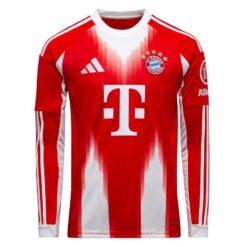 Bayern München Hjemmebanetrøje 2025/26 Lange Ærmer