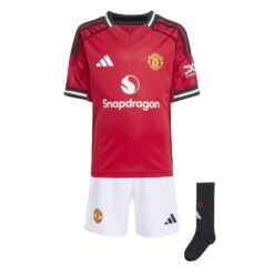 Manchester United Hjemmebanetrøje 2025/26 Mini-Kit Børn