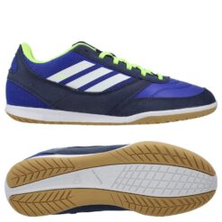 adidas Top Sala Competition IC - Blå/Hvid/Grøn Børn